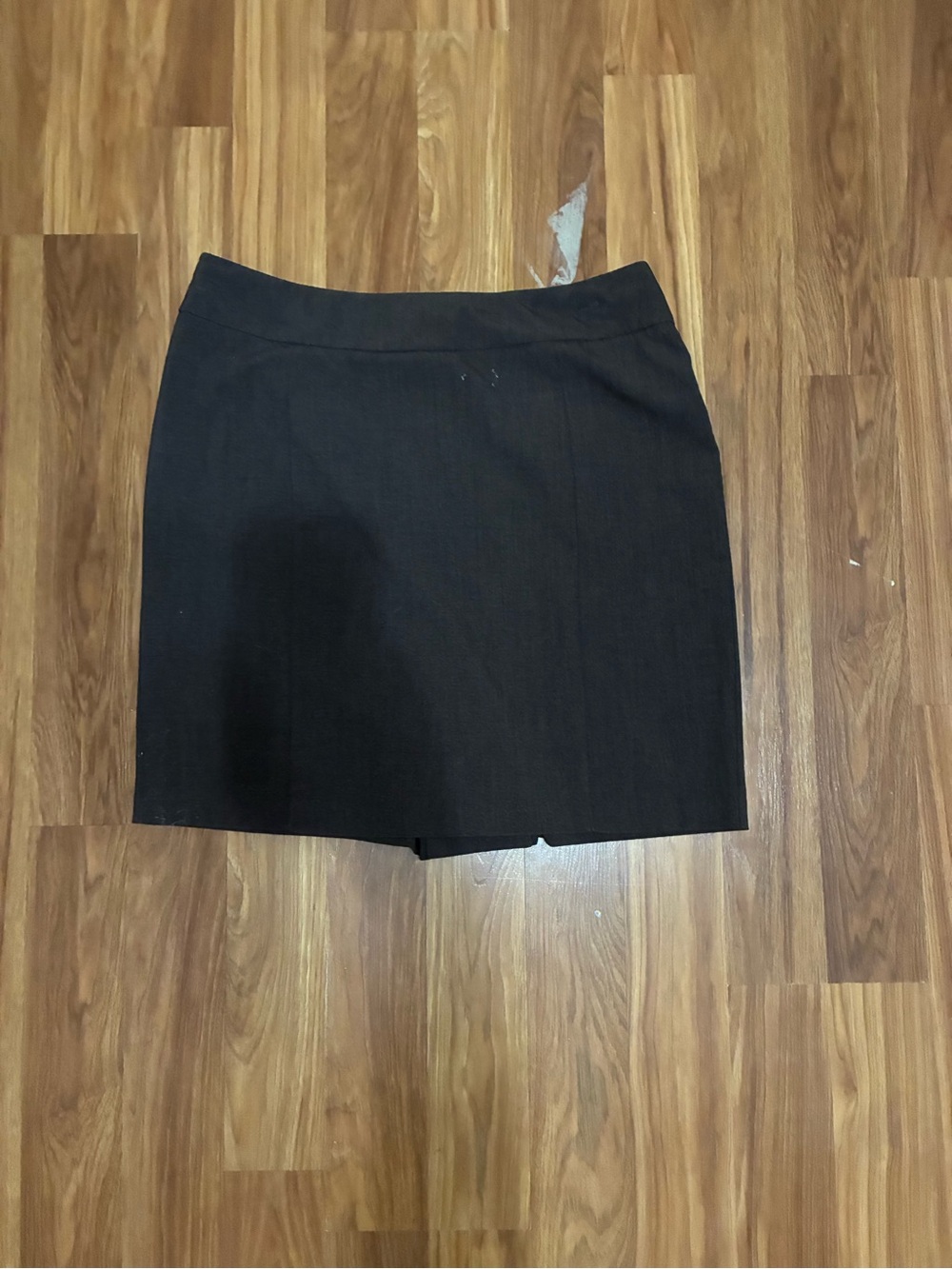 New York & Company Black Mini Skirt - Straight Hem